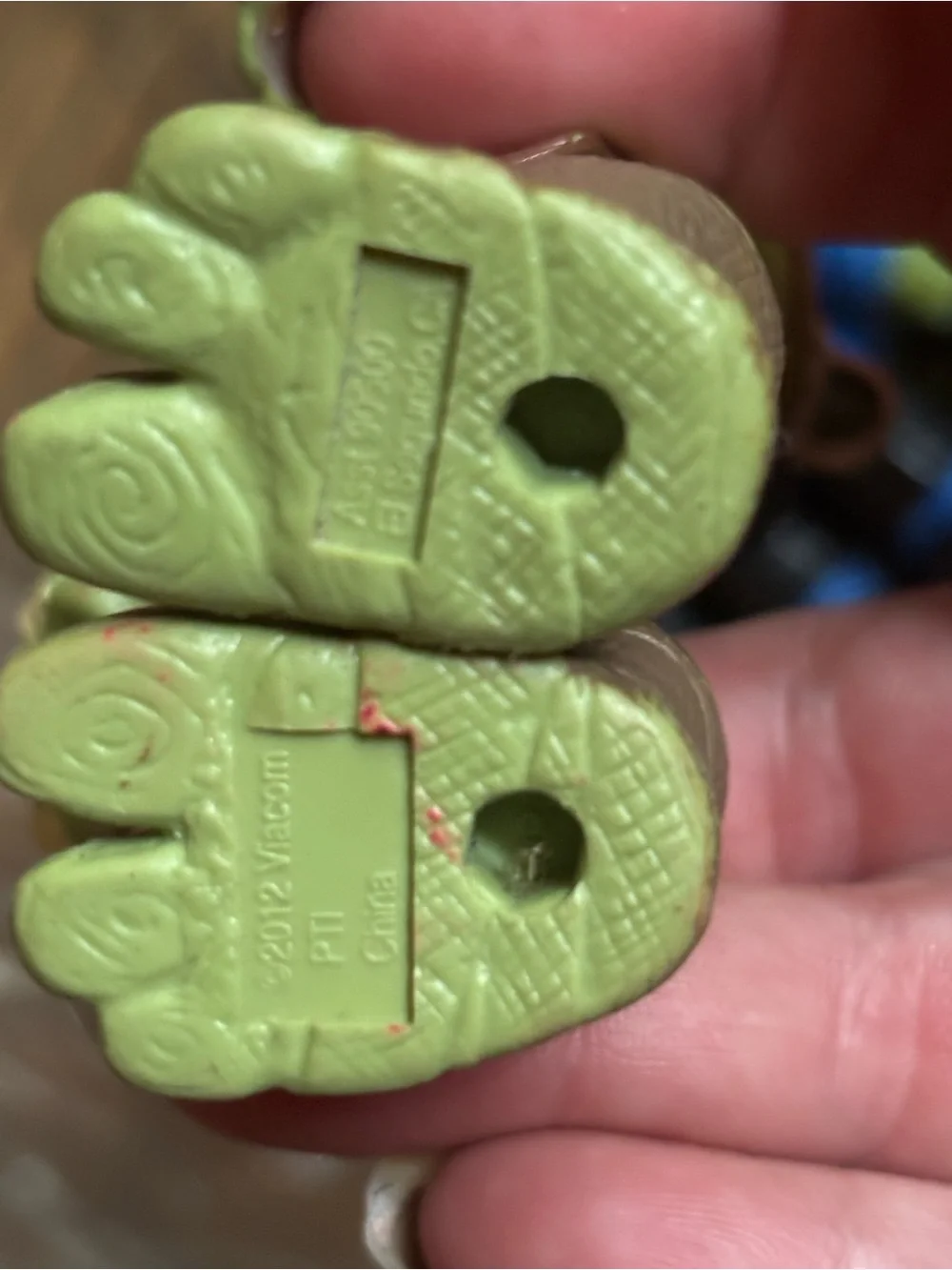 2012 teenage mutant ninja turtles lot of 2 + squishy turtle